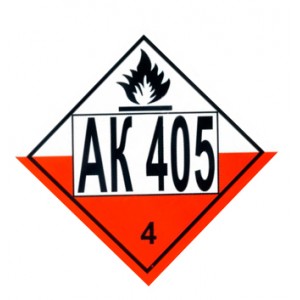 Знак опасности АК 405